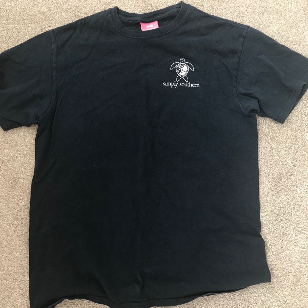 Simply southern navy shirt